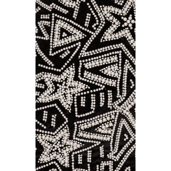 retrofete Nikki Dress Pearl Star Black White - Picture 4 of 4